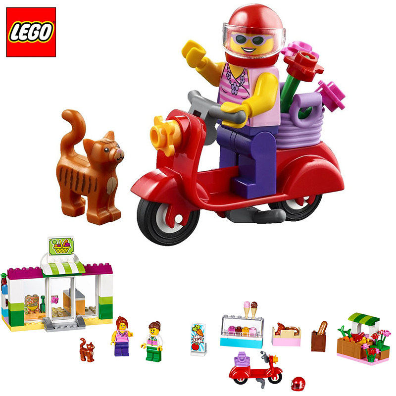 乐高积木拼装玩具超市手提箱消防救援手提箱10685益智玩具包邮