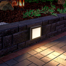 Generalized Outdoor Ground Foot Lamp Waterproof Garden Villa Aisle Light Led Step Lamp Rectangular Studded Wall Corner Lamp