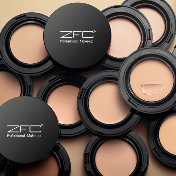 ZFC Charm Traceless Foundation Cream Concealer Liquid Foundation Moisturizing Oil Control Powder Cream Photo Studio Makeup Artist ພິເສດຂອງແທ້