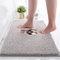 Bathroom non-slip mat Toilet door absorbent floor mat Toilet door carpet Toilet bathroom household foot mat