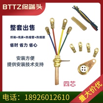 Mineral cable head BTTZ cable head 4X6 whole package contains line nose heat shrink pipe hot melt adhesive spot