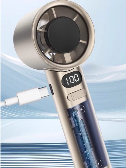 핸드 헬드 작은 팬 블레이드리스 터보 USB 충전 디지털 디스플레이 라이트 사운드 데스크탑 팬 비즈니스 선물 커스텀 로고 핸드 헬드 작은 팬 블레이드리스 터보 USB 충전 디지털 디스플레이 라이트 사운드 데스크탑 팬 비즈니스 선물 커스텀 로고