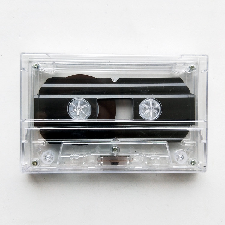 全新空白磁带教学录音带配透明硬外盒 30 45 60 90分钟标准录音带