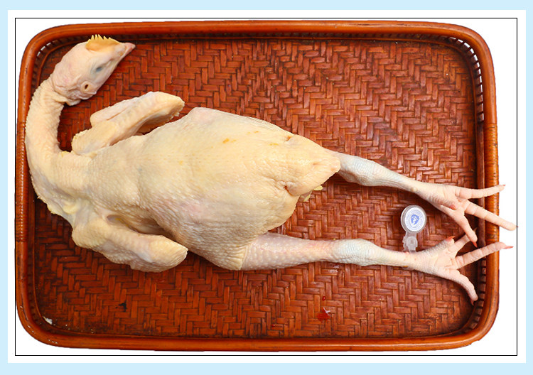 冰鲜湘佳精选冰鲜麻鸡半只份0607kg新鲜食品黑椒