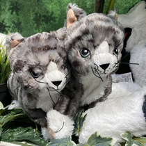 IKEA Ika domestic lilupu plush toy cat cute birthday gift Cat Doll Doll