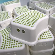 IKEA domestic Fusdi bathroom anti-skid stool high plastic foot stool childrens shoe stool