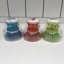 Ikea tomite attached rack wash dish brush dish brush kitchen brush domestic