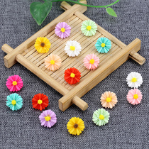 Handmade DIY little flower daisy flower blouse button button button baby children open sweater decoration small button