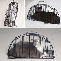 Washing cat cage special cat bathing artifact cat supplies travel cat cage cat hair clipper nails anti-scratch bite cage