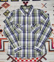 New products Day of day series Chauffling cooperation Womens length sleeves Body Checkered Shirt Spring Casual Lining LT9008