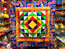 Tibetan Buddhist handicrafts Buddhist halls tablecloth Tibetan Zen tablecloth design custom-made tablecloths for Buddha tablecloths