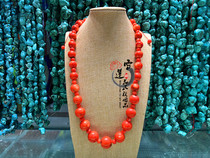 Tibetan necklace coral headdress necklace for men and women Tibetan love