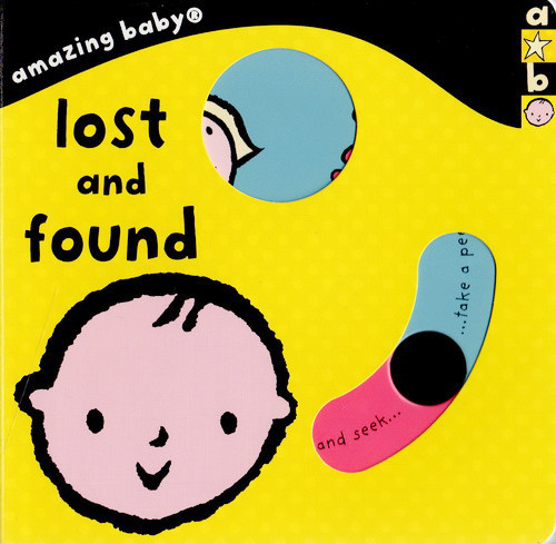 英文原版绘本 amazing baby lost and found 失物招领 纸板操作翻翻书