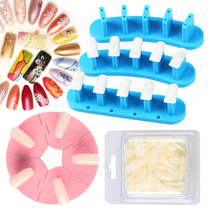 Nail lotus seat nail nail nail nail plate drag fake nail Holder Holder fixed base exercise frame clay beginner