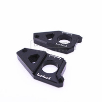 For Yamaha TMAX530 Modified Aluminum Alloy Chain Adjuster Belt Rear Shaft Rear Shaft Adjuster