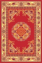 Mongolias Erdente pure wool carpet 4N578 21
