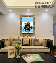 Mongolian Ulaanbaatar tapestry 1m x 2m