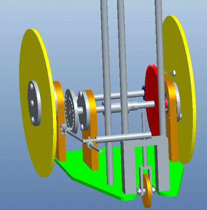 s型无碳小车设计图纸 全国工程训练大赛 直接加工作品 proe设计