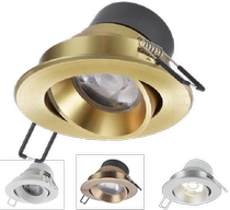 Raj 3 5W 5W 7W 9W COB LED Small Light Integrated Space Silver Delicate Brown Titanium Antiqua Copper