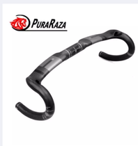 2022 new Taiwan bicycle road broken wind handlebar full carbon fiber bend handle dead fly inner wiring