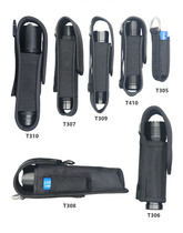 Flashlight sleeve electric sleeve waist hanging sleeve flashlight storage bag thick nylon material cloth cover quick pull sleeve swing stick cover