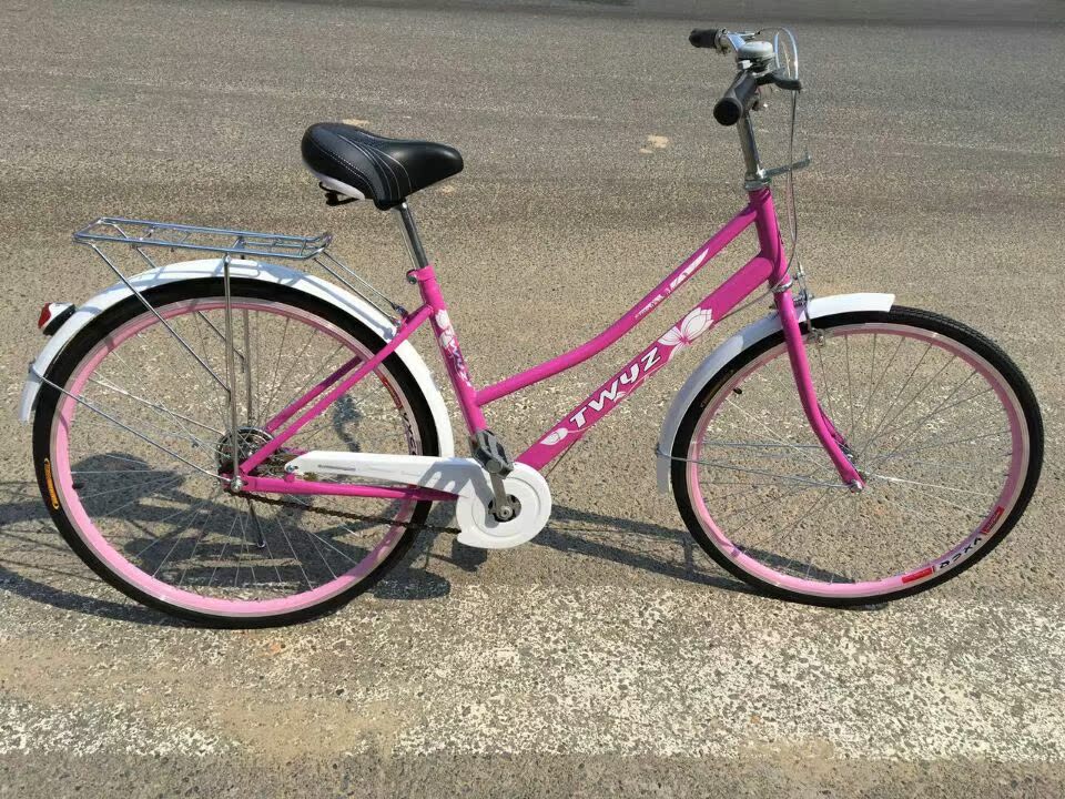 自行车男款女式26 24的自行车成人代步公主淑女车反季清仓