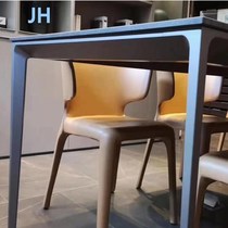 Custom aluminium alloy table footed minimalist rock plate table foot frame cast aluminium table tripod simple assembled leg frame