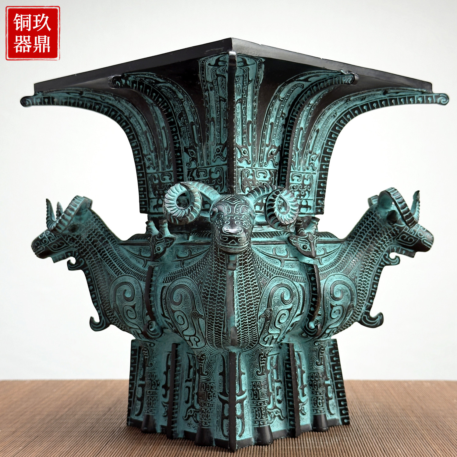 青銅器 羊尊 盛酒器 置物 祭祀品 古美術 2025年最新】Yahoo!オークション -