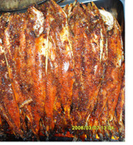 Jixi Liujia sauce beef dry grilled spicy fish Mingtai fish a piece of 200 grams with a head with skin vacuum packaging