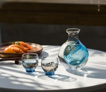 Spot Japan Import Toyo Sasaki Cold Wine Wine Pot Wine Glass Wine With Three Sets Fun Beware Gold Leaf