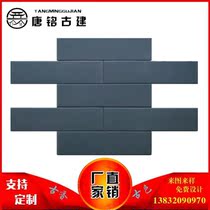 Antique brick Green brick piece exterior wall brick Chinese wall tile green brick green brick piece clay exterior wall green brick