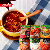 Japan imported Ajinomoto Knorr DELI cream mushroom soup pasta meal replacement tomato pasta instant noodles