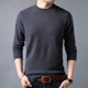 Autumn and winter half high neck sweater men's round neck long sleeve sweater Autumn and winter half high neck sweater men's round neck long sleeve sweater