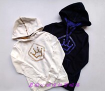 Handan Boys and Girls Sweatshirts Spring and Autumn Boys and Girls Treasures Big Children Cotton Terry Hooded Casual Tops Sweatshirts Outerwear