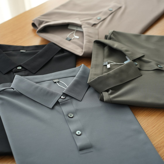 86168 Commuter men's short-sleeved POLO collar T-shirt, versatile top, summer men's clothing
86168 Commuter men's short-sleeved POLO collar T-shirt, versatile top, summer men's clothing