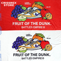 Crissrex Store Battles hip hop trend sports fitness fruit shoes print sports towel