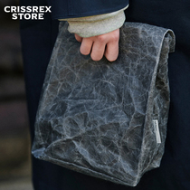 SIWA Paper and Naoron Paper Japanese Pleated Paper Bag Retro Document Bag Bag Bag Bag