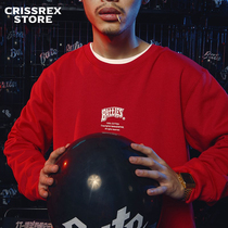 Battles autumn and winter National Tide Basic printing base loose Street Joker pullover Clothes Clothes