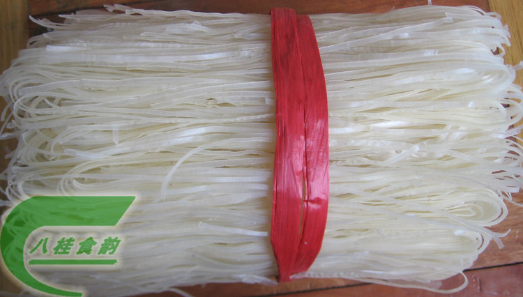 广西罗城仫佬族特色小吃罗城凤梧干米粉切粉螺丝粉500克散装细条