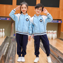 Kindergarten Garden Clothing Spring Autumn Clothing 8 Elementary School Students Pure Cotton Sports School Uniform Summer Class Clothes Baseball Uniform Teacher Three Sets 6