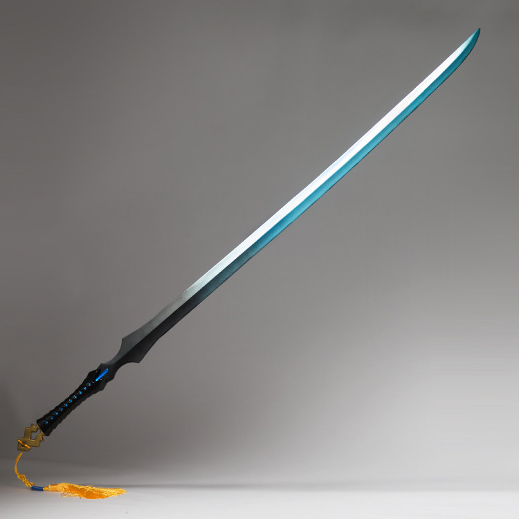 剑灵 秦义绝 鬼天剑 工艺收藏 1:1金属剑 未开刃 集单预定链接