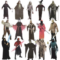 Halloween adult mens costume Zombie Zombie Ghost costume horror clothes death vampire bloody mad thief costume