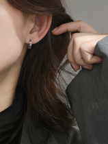 Roman numeral earrings female earrings female studs 2021 New Tide earrings female cool summer niche ins