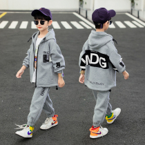 Boys Sports Set 2022 New Spring Ocean in Spring and Autumn Casual Dress Boys Yangyu Han Spring Clothes