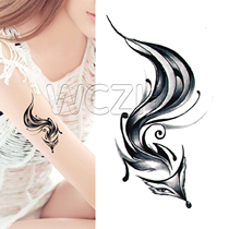 Painted Fox tattoo stickers waterproof men and womens sweat-proof durable personality animal pattern tattoo stickers
