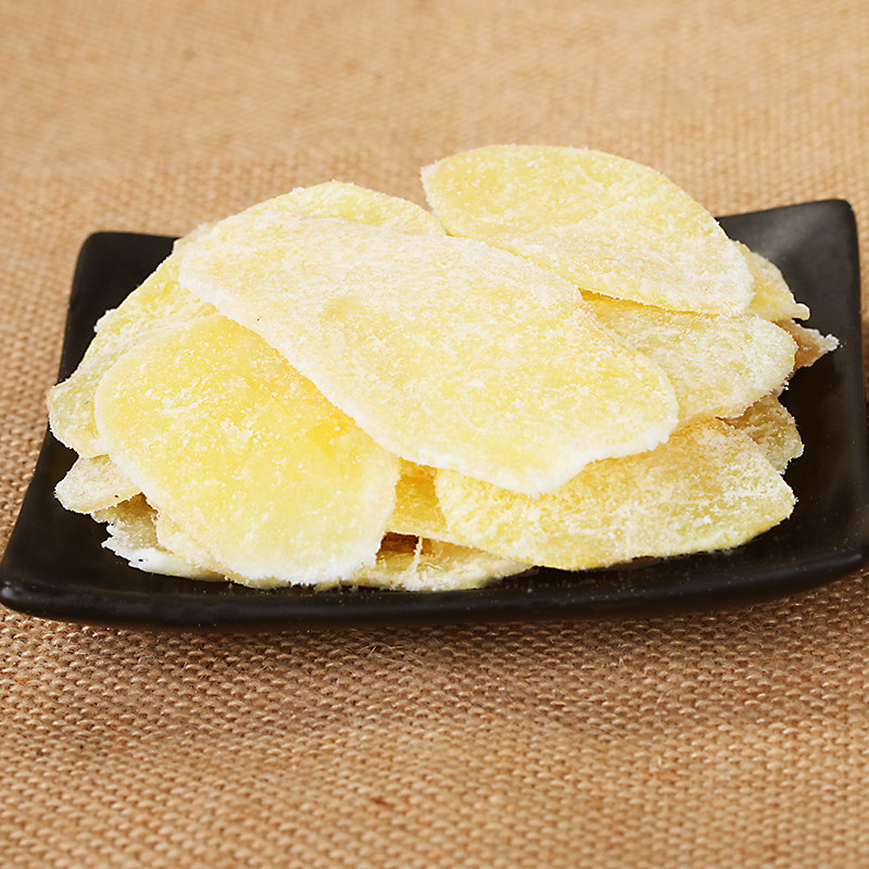 糖姜片 山东特产 1000g装包邮驱寒暖胃农家自制特级姜片姜糖片