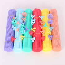 Macaron thickened balloon support rod Hard hand-held stick Night market extended drag rod Plastic accessories Tie bouquet tube