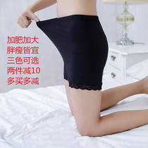 Fat mm leggings thin safety pants anti-gown women Summer lace three-five insurance pants plus fat plus size shorts