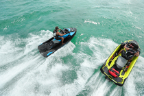 2019 Canadian Bombardier BRP RXT 300 standard with motorboat Yamaha Kawasaki Hei