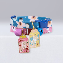 Factory wholesale fashion pet necklace cat royal guard collar accessories ornaments pet cat teddy bell jewelry